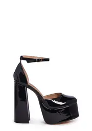 [Lemon Drop by Privileged] Stolla Platform Heels - Black