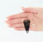 Black Tourmaline Orgonite Pendulum