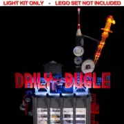 Light My Bricks - LIGHT KIT for LEGO Daily Bugle 76178 from Tates Toyworld