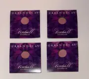 4 Urban Decay Sample Fireball Eyeshadow 0.03oz NEW