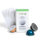 200 Foil Seals for Nespresso Vertuo Pods - Foil Lids to Reuse Nespresso Vertu...