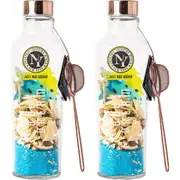 2x New York Cocktail Infusion Mixer Blue Dream Bottle 120g w/Sieve Drink