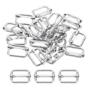 1 Inch Slide Buckle, Metal Adjustable Tri-Glide Strap(1.08x0.7 Inch)