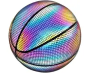 Sporting Goods Glowing Reflective Basketball, Basketball Size 7 Glow in The Dark