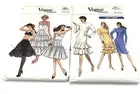 2 Vintage Vogue Patterns Dress 7094 Petticoat 9894 Uncut Sz 12-14-16