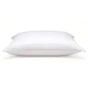 Flat & Soft Down Pillow – Hypoallergenic Premium Down (Not Feathers) –