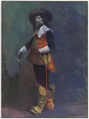 ARTICULOZY Henri Matisse - The Musketeer - 24" x 18" Rolled Canvas Art Print