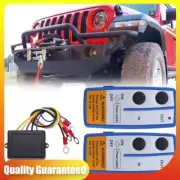 Wireless Winch Remote Control Kit Switch Handset for Truck Jeep ATV SUV DC12V