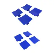 4Pcs Not Paint Car Dents Puller Plastic Film Pad Motorcycle Repair Tool Kit