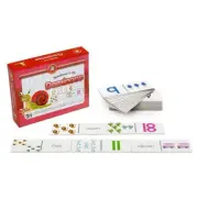 Learning Can Be Fun Matching Number Dominoes Set 80x190mm Ages 3 Years Up