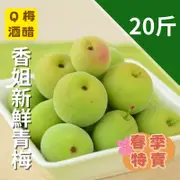 【春季特賣】信義鄉香姐新鮮青梅(20台斤)(Q梅、酒醋專用)