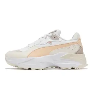 【PUMA】休閒鞋 Orkid II Wns 女鞋 白 米白 透氣 厚底 增高 老爹鞋(396007-01)