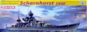 DML1062 1:350 Dragon German Battleship Scharnhorst 1940 ~ Smart Kit