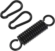 Yardwe 1set Heavy-Duty Stainless Steel Swing Spring for Hammock Chairs and Hanging Accessories Secure Clip Low Noise Rotation Durable and Reliable Outdoor Equipment
