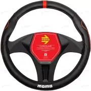 MOMO Steering wheel cover SUPERGRIP BLACK / RED (SMALL)