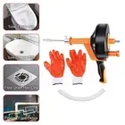 Drain Auger Sewer Toilet Dredge Manual or Powered Effortlessly Sink Snake