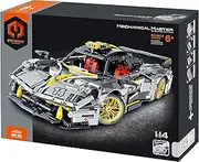[DAKOTT] STEM Mechanical Transmission Engineering Building Toy, 1:14 Scale Super car Blocks Take Apart Toy, 1237 Pcs DIY Building Kit, Learning Engineering Construction Toys