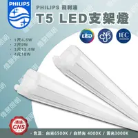 在飛比找蝦皮購物優惠-附贈串接線【燈聚】PHILIPS 飛利浦 T5 LED 支架
