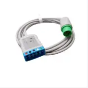 Spacelabs 700-0008-06 90492 ECG trunk cable 5 leads ECG leadwire Cable 17pin
