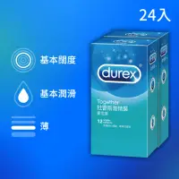 在飛比找momo購物網優惠-【Durex 杜蕾斯】激情裝保險套12入*2盒(共24入 保