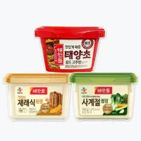 在飛比找momo購物網優惠-【韓國 CJ】韓式辣椒醬/生菜沾/ 味噌醬 500g(任選3