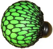 Green Mesh Squeeze Ball 3'' - Sensory Squish Ball / Fidget Ball Kids / 1 ct.