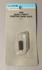 RADIOSHACK 276-1801 7400 QUAD 2-INPUT POSITIVE NAND GATE TTL