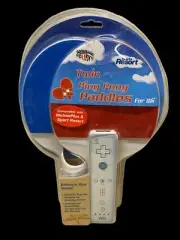 2 Nintendo Wii Pack Ping Pong Paddles For Remotes New Sealed