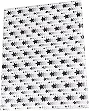 KOMBIUDA Flower Wrapping Paper Star Pattern Sheets Tissue Paper for Presents DIY Decorative Wrapping Festive Party Supplies