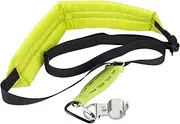 Weed Eater Shoulder Strap, Universal Gravity String Trimmer Weed Wacker Strap, Adjustable Zero Gravity Lawn Trimmer Strap with Bungee PRO-X System & Deluxe Comfort Shoulder Pad, Green