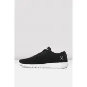 Bloch Adult Omnia Lightweight Knited Black Sneakers Dance Women's Size 9.5