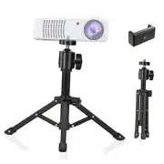 Mini Projector Stand, All Metal Mini Tripod Desktop Tabletop Stand Compact