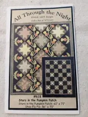 Stars In The Pumpkin Patch And Shoo Fly Pie Applique Quilt Patterns