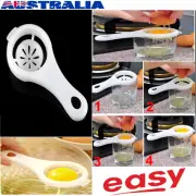 Kitchen Egg White Yolk Separator Holder Divider Seperater Tool Utensil Strainer