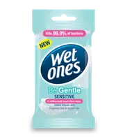 Wet Ones Antibacterial Be Gentle Travel 15 Wipes