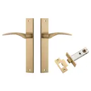Oxford Lever Rect Backplate Passage Kit