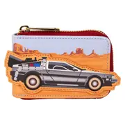 Back To The Future - 40th Anniversary Delorean Accordion Wallet - 4.25x2.75 Inch
