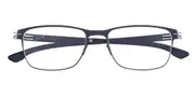 Ic! Berlin IC5006 Dennis N. Large Marine Blue Men's Glasses Blue Size 56 - Private Health Rebate - Blue Light Block Available