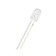 10pcs 5mm 365-370nm Light Emitting Diode DC 3.4V 20mA Clear Round Top