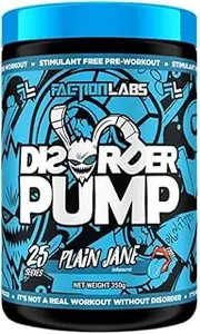 Faction Labs Disorder Pump 25 Serve Plain Jane (Unflavoured)