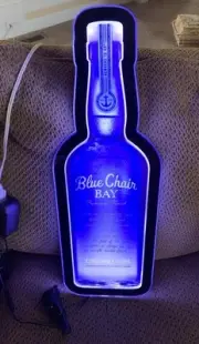 BLUE CHAIR BAY COCONUT RUM LED SIGN Advertisement Liquor ManCave Garage Coconut