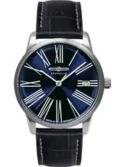 Zeppelin 83453 Blue Leather Womens Watch