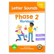 Phase 2 Workbook - Phase 2 Letter Sounds - By Beanstalk Books - Ages 4+ Beanstal