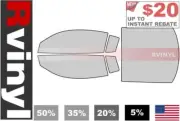 Rtint Precut Window Tint Kit for Audi R8 2008-2015 Tinting Films (for: Audi)