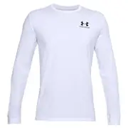 Under Armour Mens Sportstyle Left Chest Tee - White