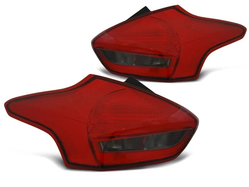 Feux arrière à DEL for Ford Focus 3 2015-2018 Hatchback Rouge Fumée Livraison gr