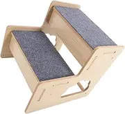 FIXOSHEE Pet Stairs Dogs Bed Ramp Ladder for Pet Dog Puppy Stair Kitten Ladder Kitten Stair Pet Jumping Stair Pet Supplies Dog Bed Steps Puppy Ladder Dog Ladder Funny Pet Stair Wooden