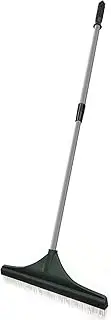 SOYUS Artificial Turf Rake Carpet Rake Grass Broom Hand Rake with Adjustable Handle Steel 32 to 52 inches for Synthetic Grass Lawn Leaf Carpet Pet Hair Remove