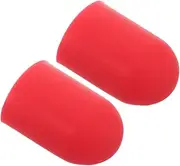 KICHOUSE DIY Bicycle Handlebar End Protectors Silicone Bike Handlebar End Caps Road Mountain Bike Brake Lever Covers Scratch Resistant 1 Pair
