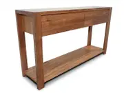 Lumino Tasmanian Blackwood 2 Drawer Hall Table